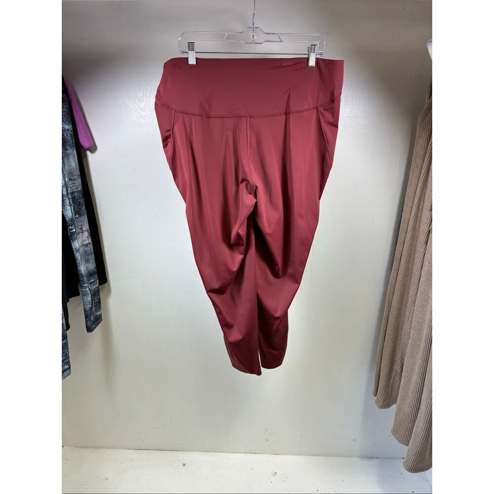 Lululemon High Rise Leggings in Maroon Size 20 - Picture 7 of 8